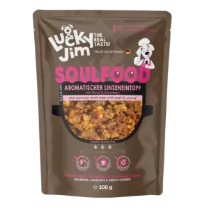 Lucky Jim® Soulfood Aromatischer Linseneintopf 300g