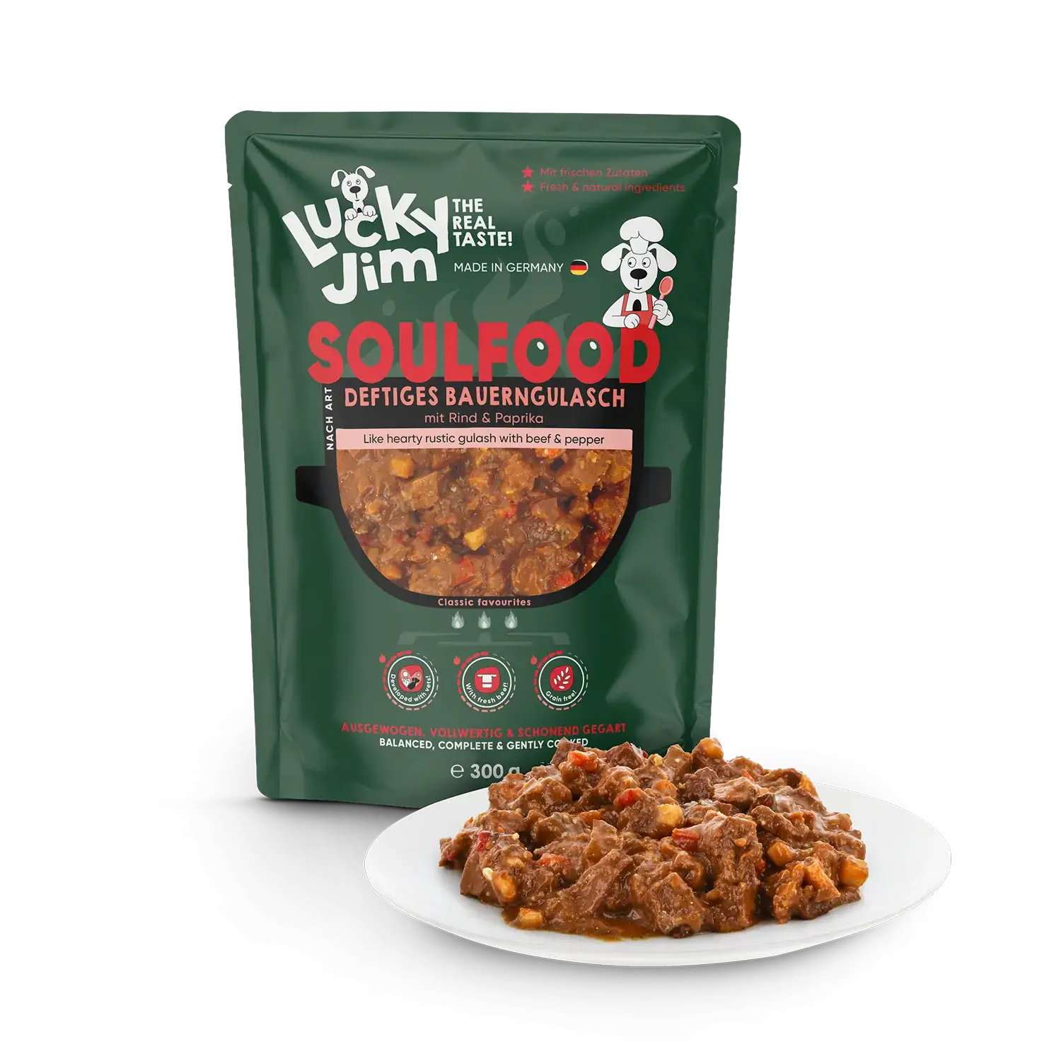 Lucky Jim® Soulfood Deftiges Bauerngulasch 300g – Bild 3