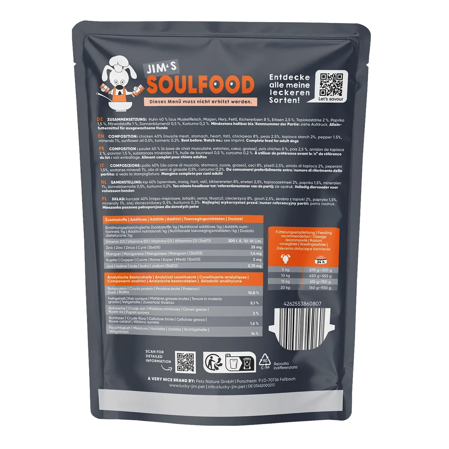 Lucky Jim® Soulfood Saftiges Hähnchen Curry 300g – Bild 2