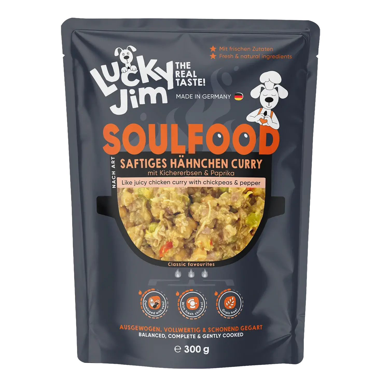 Lucky Jim® Soulfood Saftiges Hähnchen Curry 300g