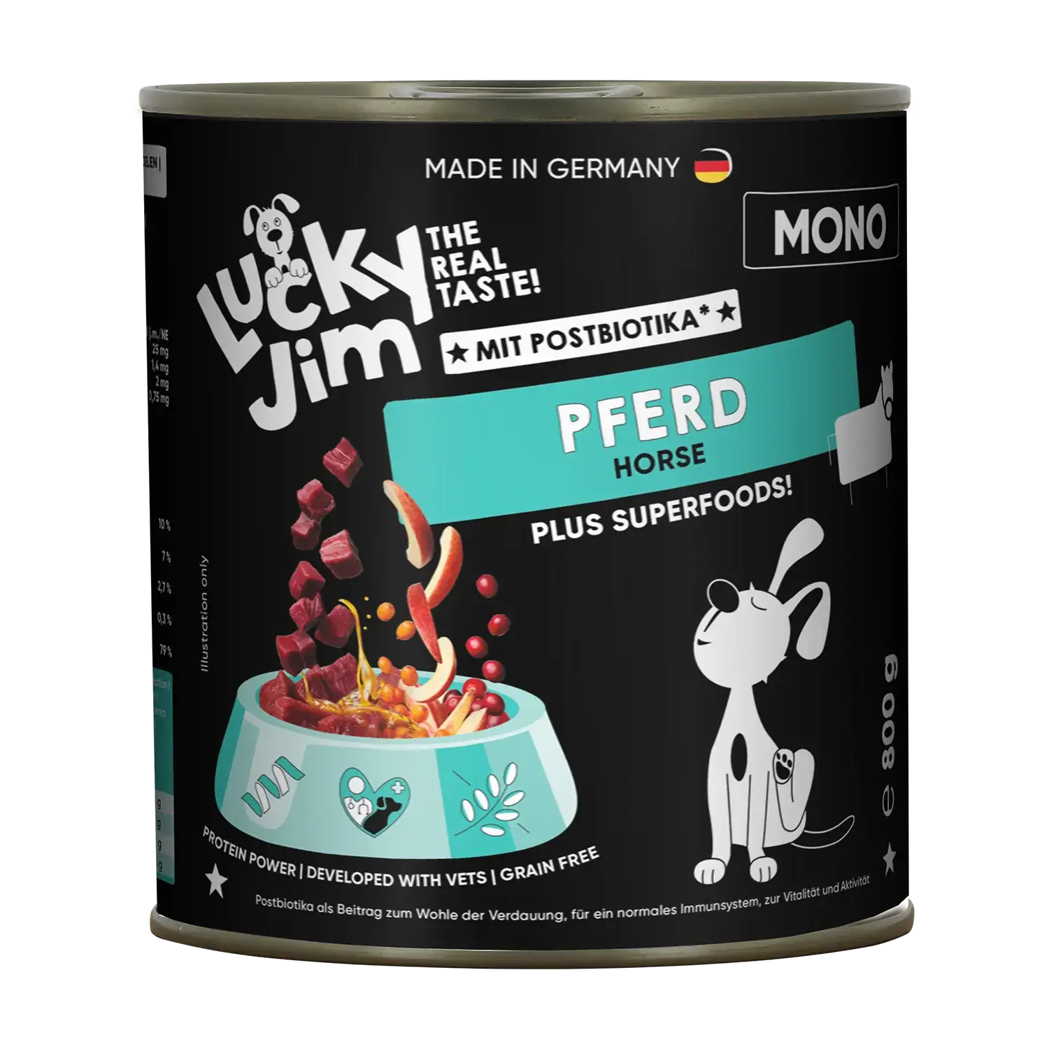 Lucky Jim® Mono Pferd - Dose