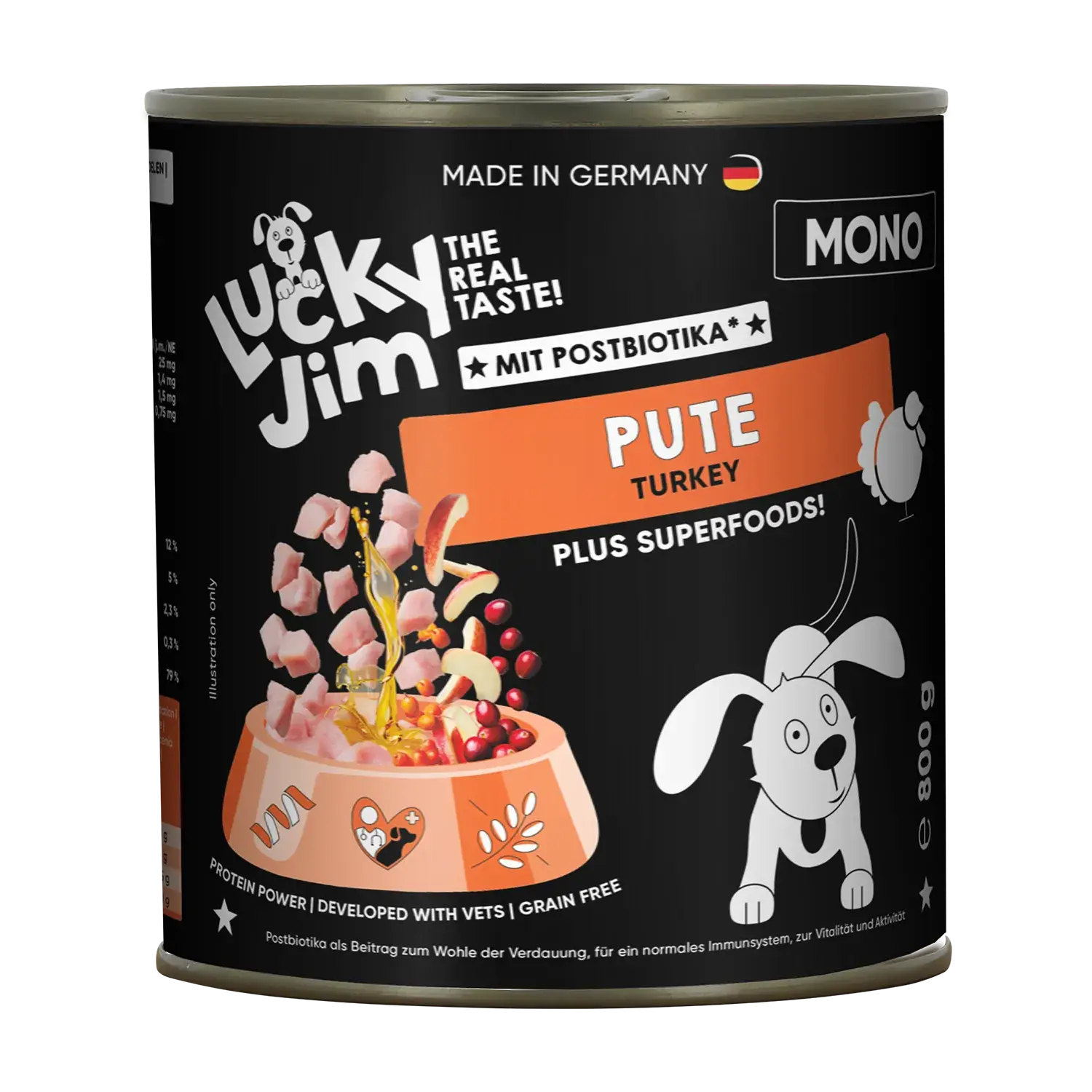 Lucky Jim® Mono Pute - Dose