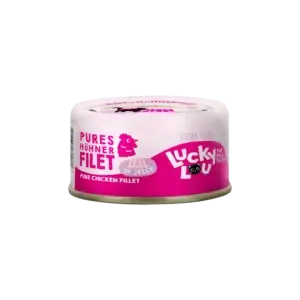 Lucky Lou Extrafood Hühnerfilet in Gelee 70g Dose