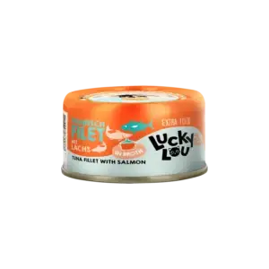 Lucky Lou Extrafood Thunfisch & Lachs in Sud 70g Dose