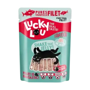 Lucky Lou Extrafood Thunfischfilet in Gelee 70g Pouch