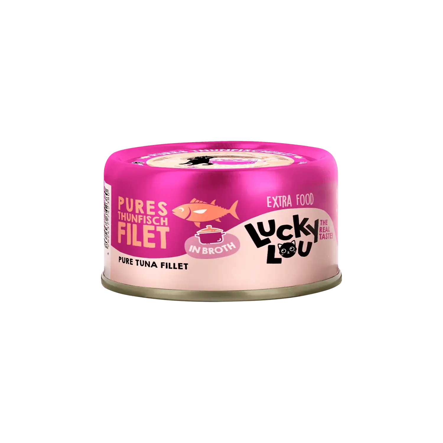 Lucky Lou Extrafood Thunfischfilet in Sud 70g Dose
