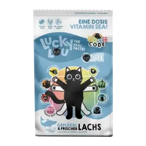 Lucky Lou Food Code Lifestage Adult Geflügel & Lachs - 750g
