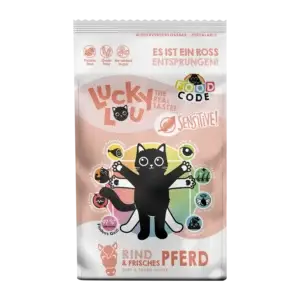 Lucky Lou Food Code Lifestage Adult Rind & Pferd - 1,7kg