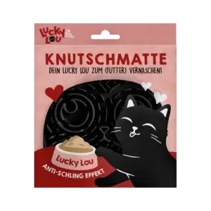 Lucky Lou Knutschmatte (Schleckmatte für Katzen)