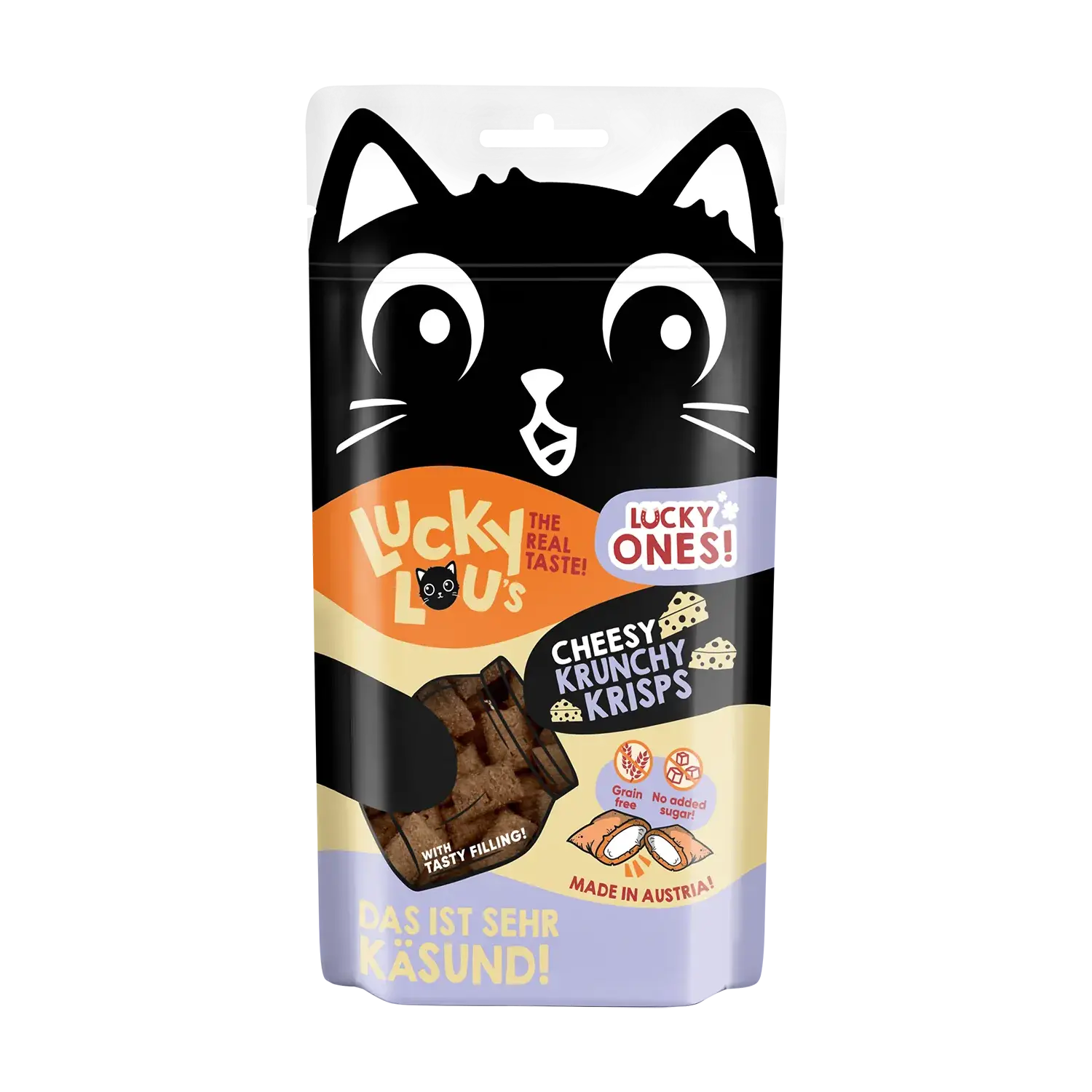 Lucky Lou Krunchy Krisps Käse 60g