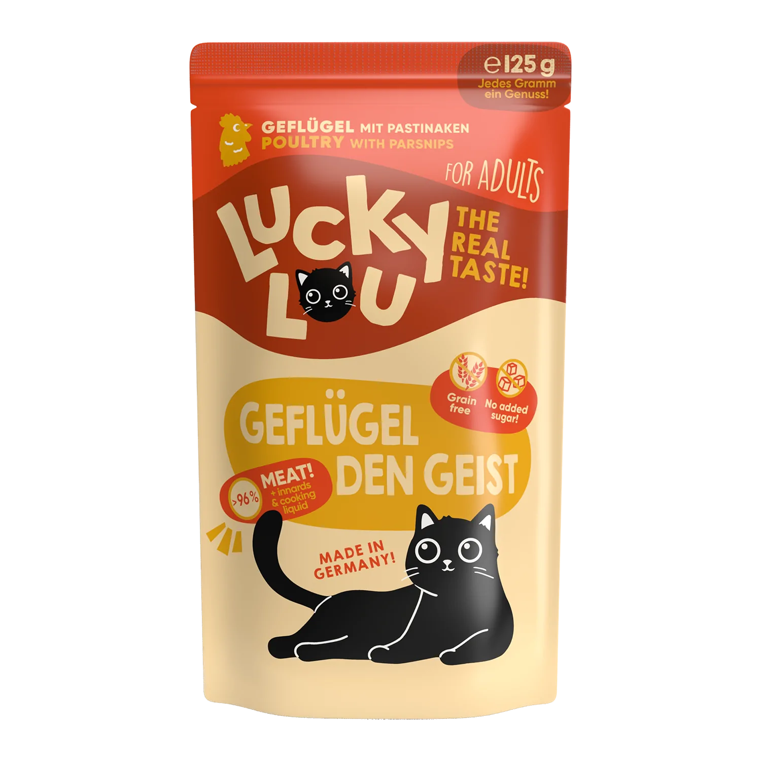 Lucky Lou Lifestage Adult Geflügel Frischebeutel/Pouch