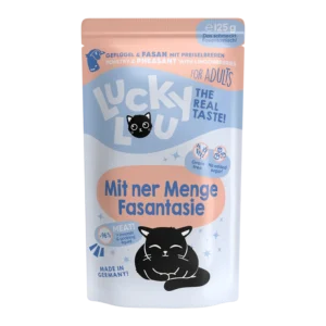Lucky Lou Lifestage Adult Geflügel & Fasan Frischebeutel/Pouch - 125g