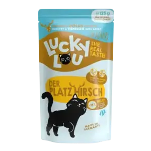 Lucky Lou Lifestage Adult Geflügel & Hirsch Frischebeutel/Pouch