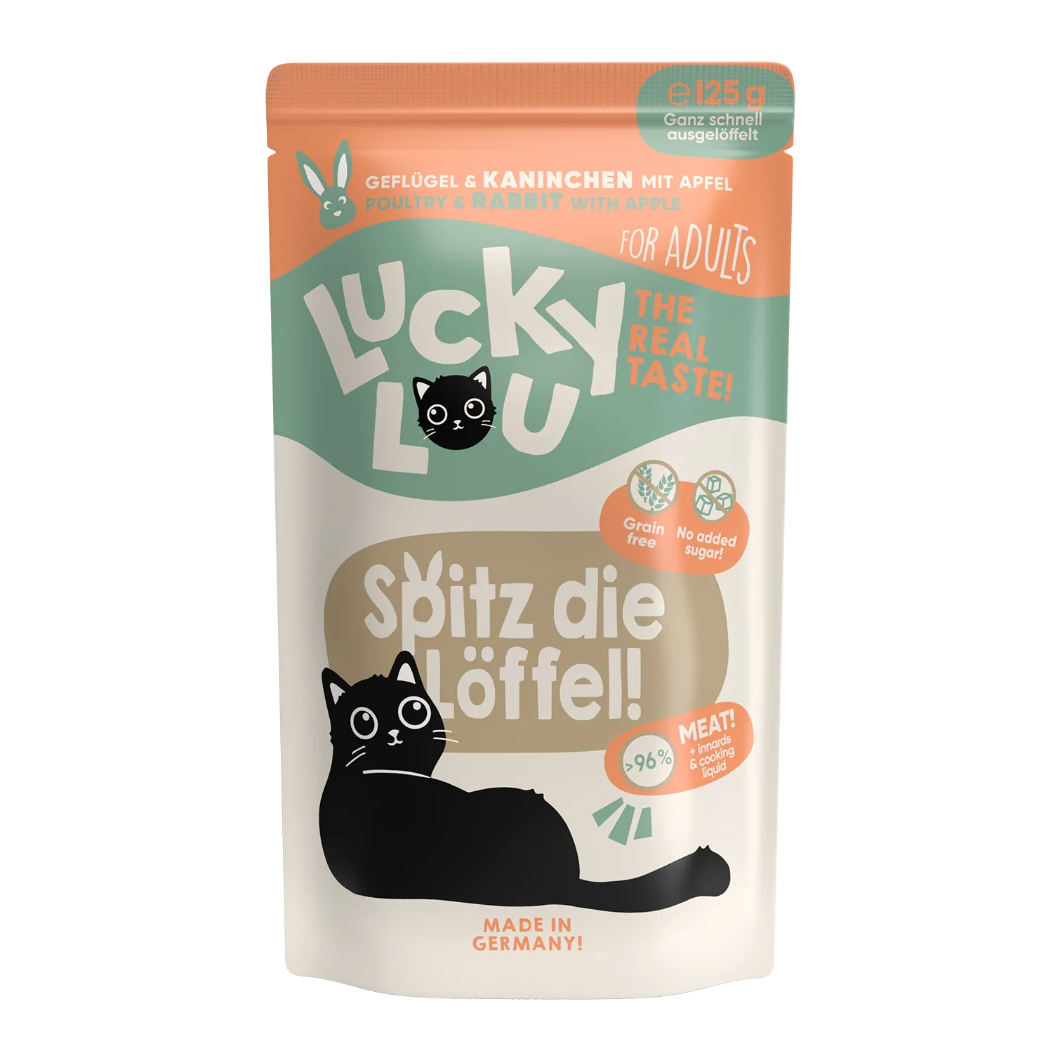 Lucky Lou Lifestage Adult Geflügel & Kaninchen Frischebeutel/Pouch