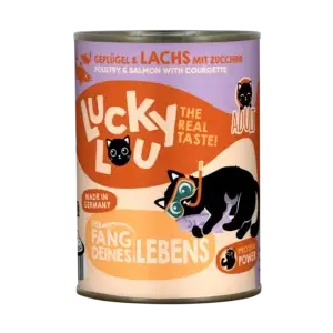 Lucky Lou Lifestage Adult Geflügel & Lachs - 400g