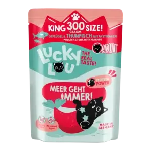 Lucky Lou Lifestage Adult Geflügel & Thunfisch Pouch/Frischebeutel - 300g