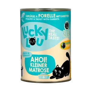 Lucky Lou Lifestage Kitten Geflügel & Forelle Dose