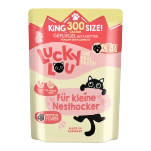 Lucky Lou Lifestage Kitten Geflügel Frischebeutel/Pouch - 300g