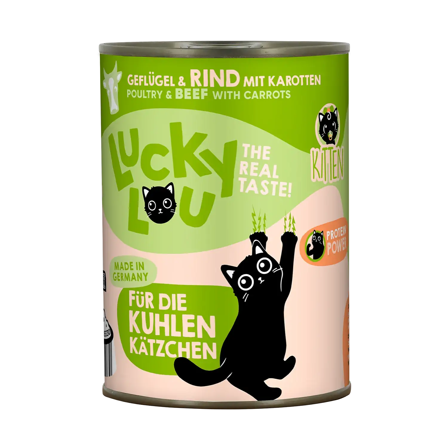 Lucky Lou Lifestage Kitten Geflügel & Rind Dose