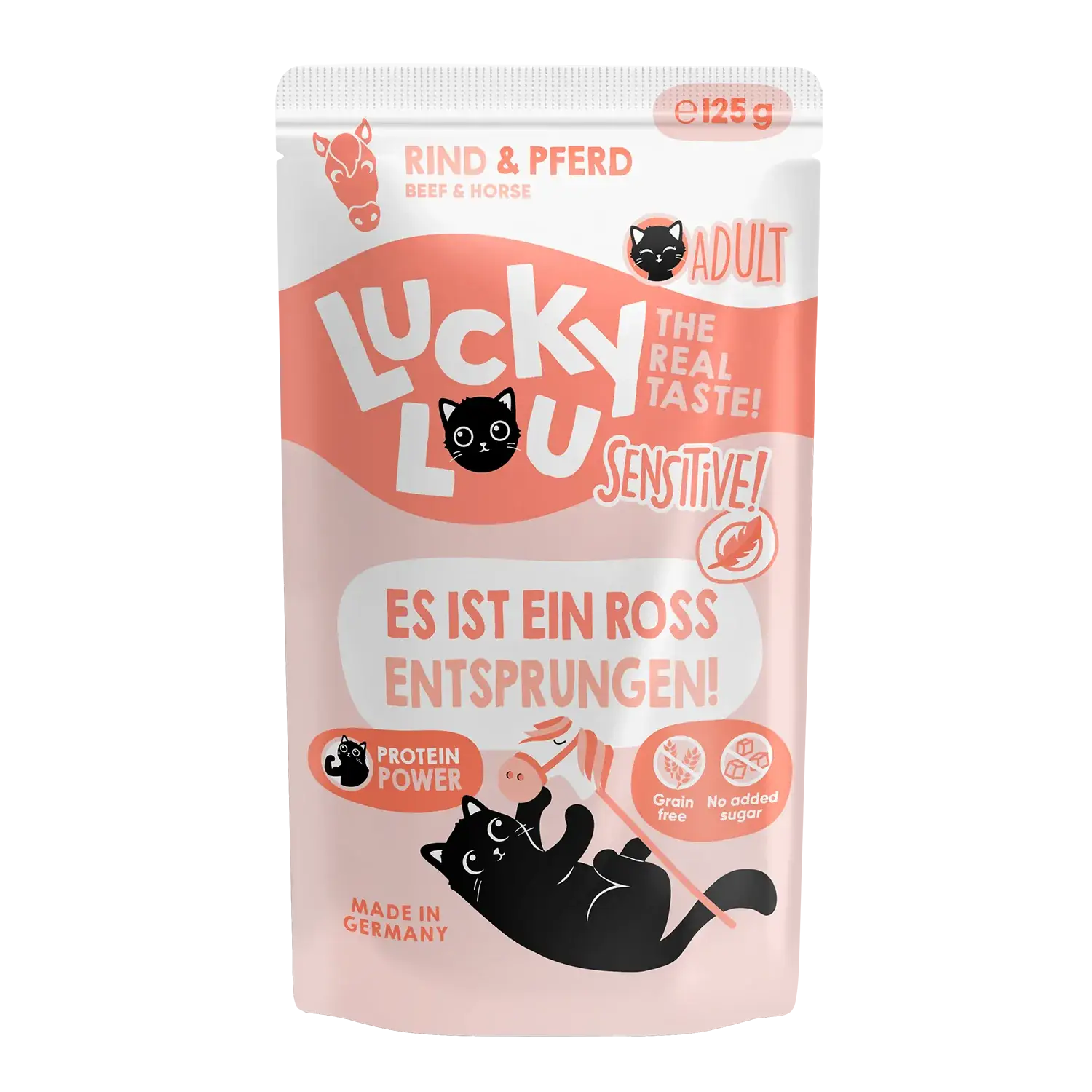 Lucky Lou Lifestage Sensitive Rind & Pferd