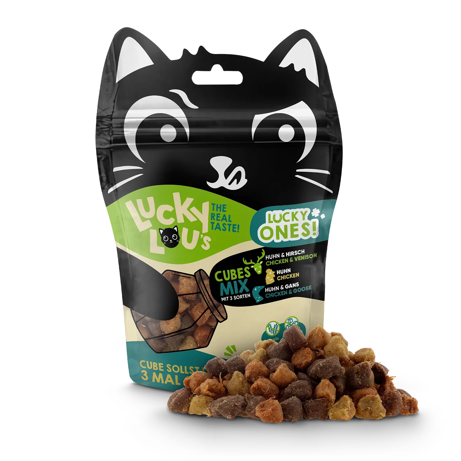Lucky Lou Lucky Ones Cubes Mixpack 80g – Bild 2