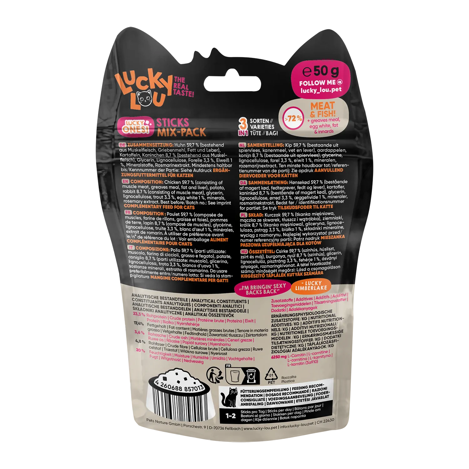 Lucky Lou Lucky Ones Sticks Mixpack 50g – Bild 4