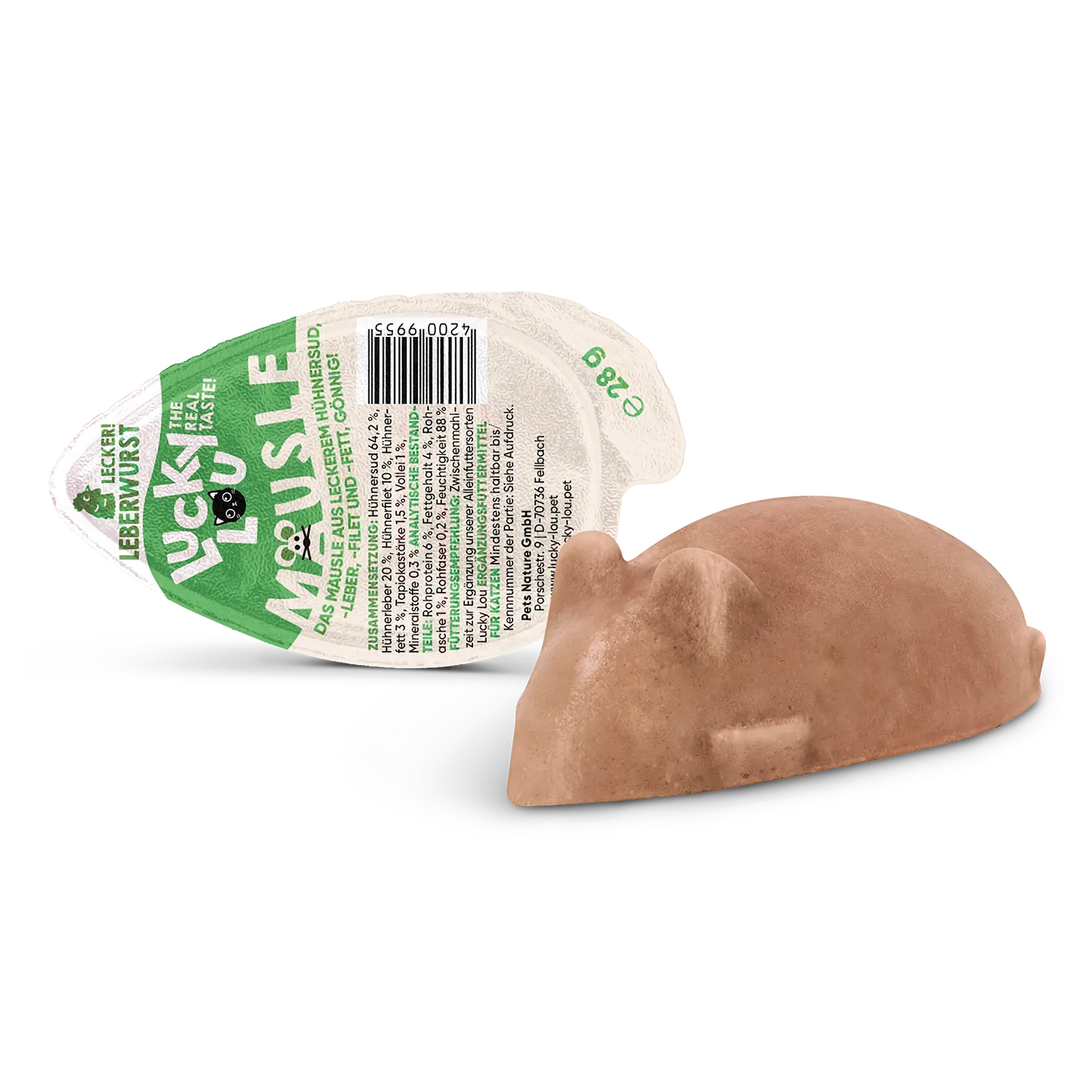 Lucky Lou Mäusle Leberwurst 28g
