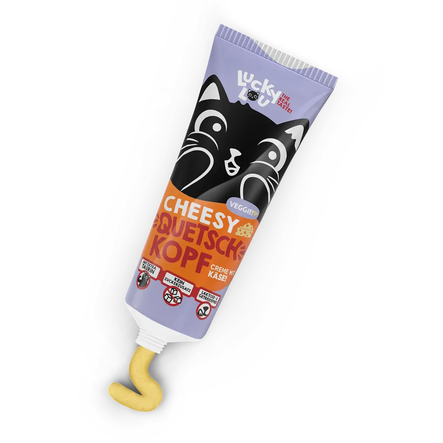 Lucky Lou Quetschkopf Adult Käse 75g – Bild 2