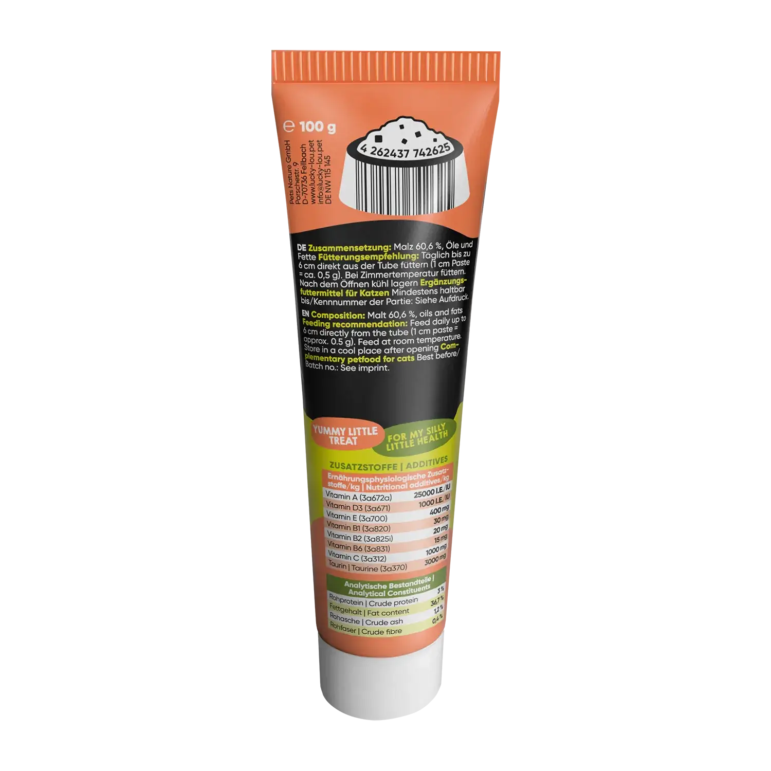 Lucky Lou Quetschkopf Adult Malz & Vitamine 100g – Bild 3