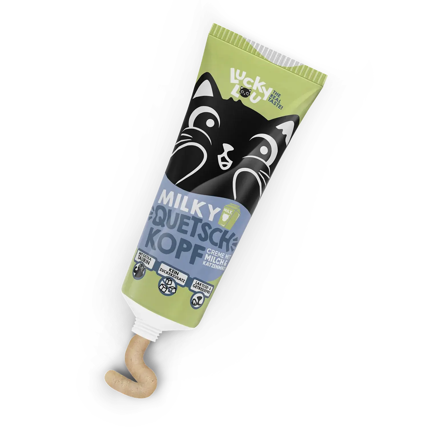 Lucky Lou Quetschkopf Adult Milch 75g – Bild 2
