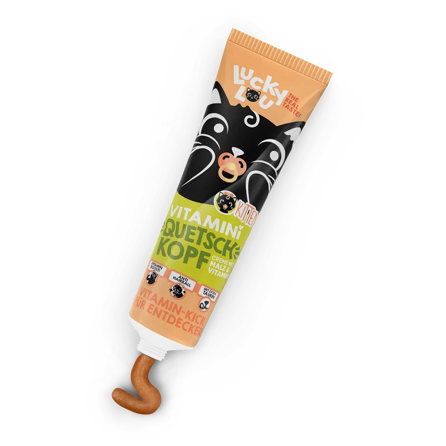 Lucky Lou Quetschkopf Kitten Malz & Vitamine 100g – Bild 2
