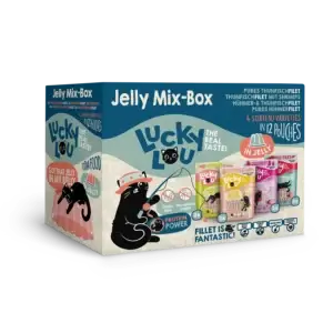 Lucky Lou® Extra Food Jelly-Mix-Box 12 x 70g Pouch