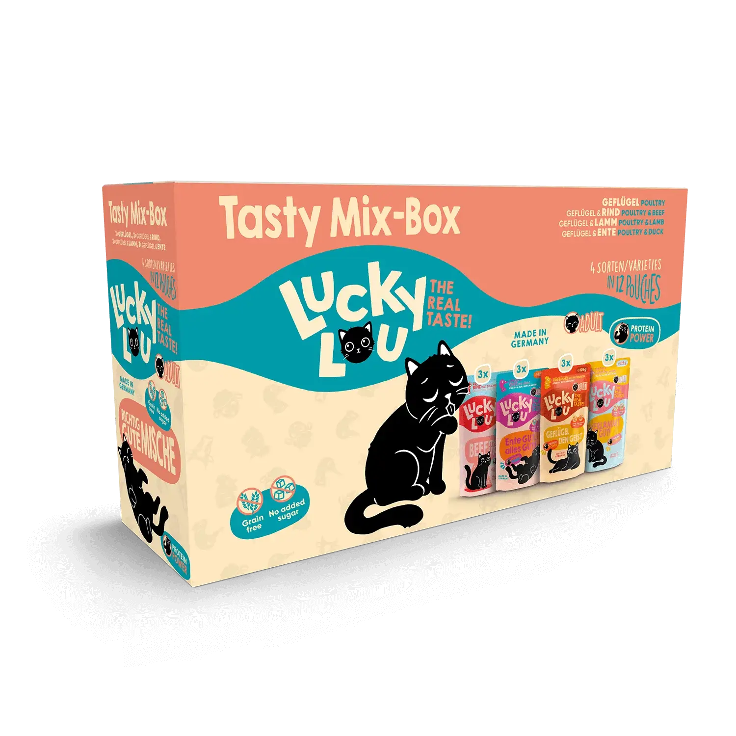 Lucky Lou® Lifestage Adult Tasty-Mix 12er-Pack 1,5kg