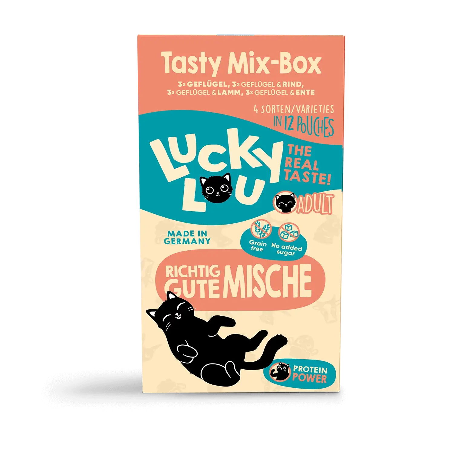 Lucky Lou® Lifestage Adult Tasty-Mix 12er-Pack 1,5kg – Bild 3