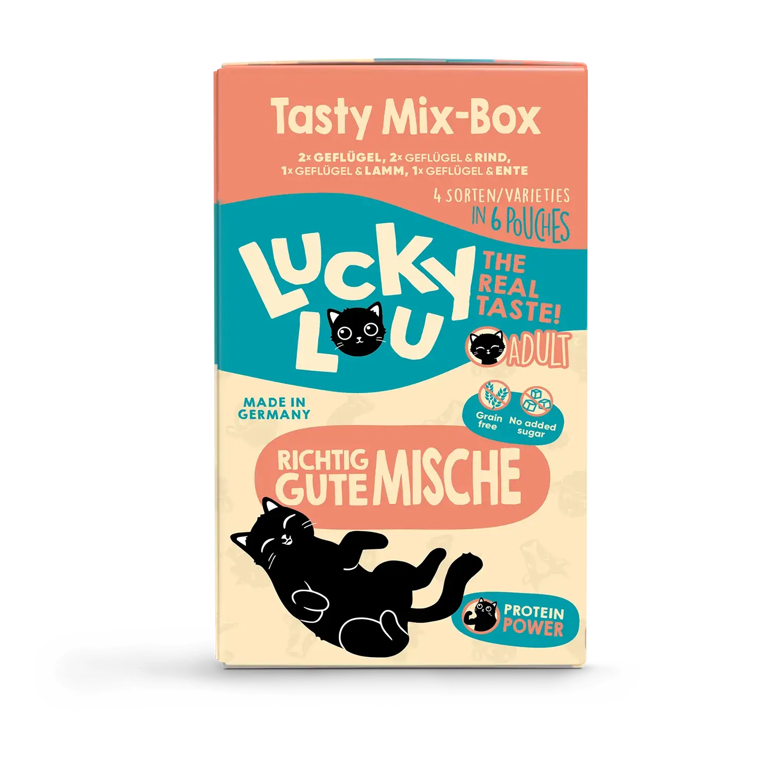 Lucky Lou® Lifestage Adult Tasty-Mix 6er-Pack / 6 x 125g – Bild 2