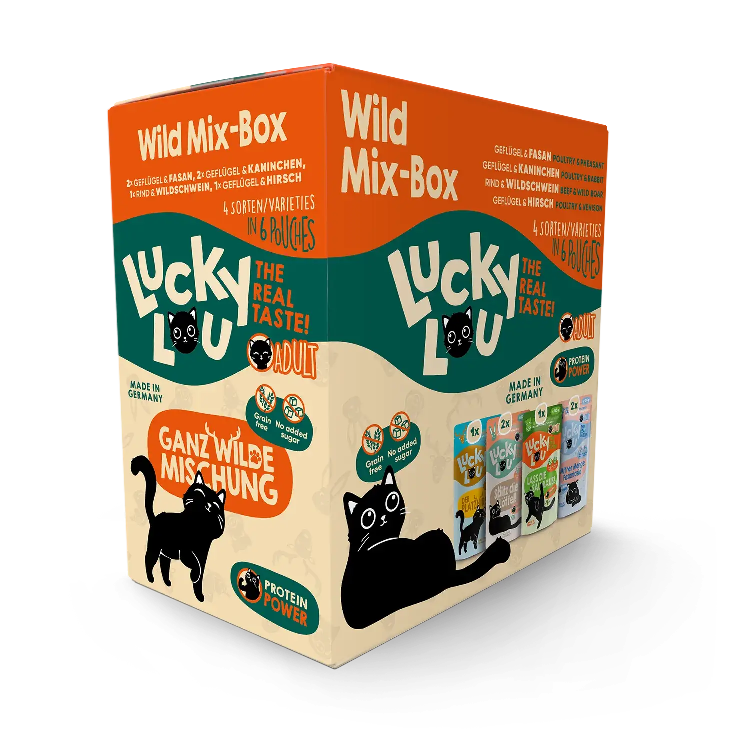 Lucky Lou® Lifestage Adult Wild-Mix 6er-Pack 750g