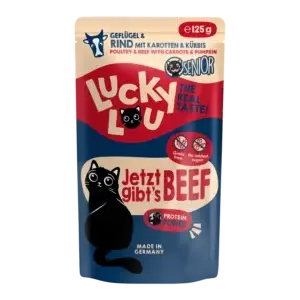 Lucky Lou® Lifestage Senior Geflügel & Rind 125g