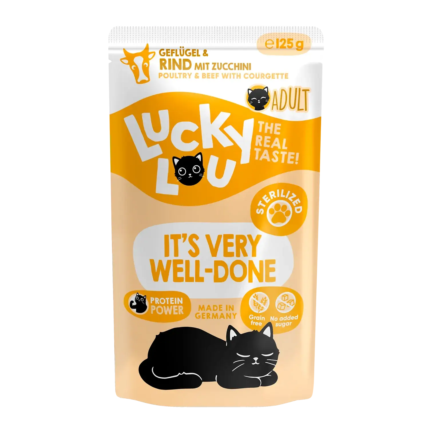 Lucky Lou® Lifestage Sterilized Geflügel & Rind 125g