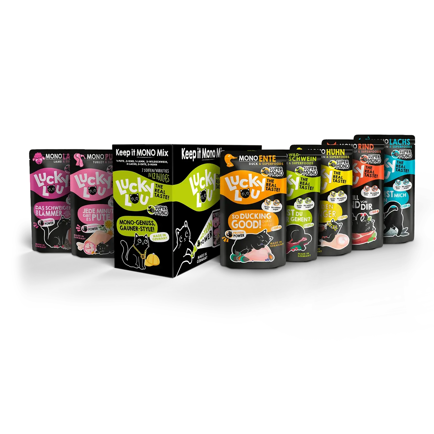 Lucky Lou® SuperMono Multipack 12x125g – Bild 2