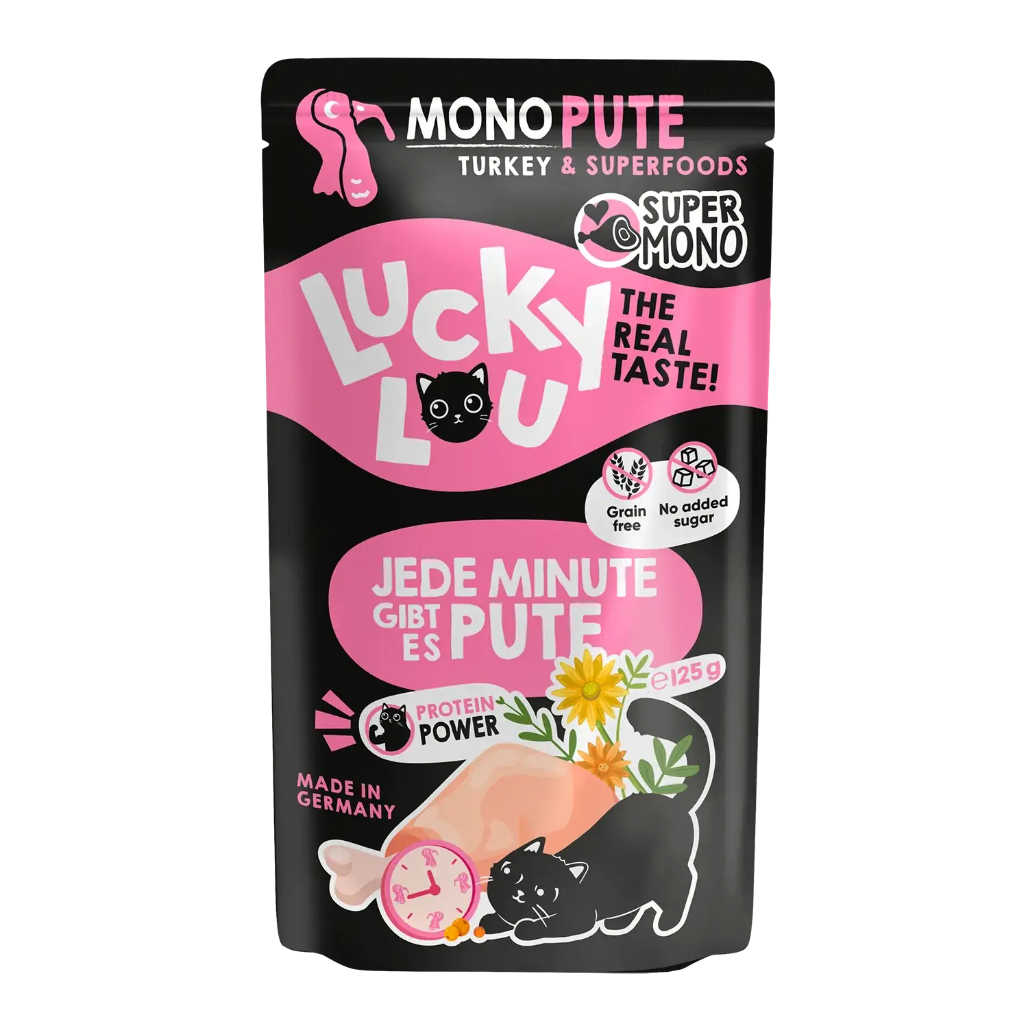 Lucky Lou® SuperMono Pute 125g Pouch/Frischebeutel