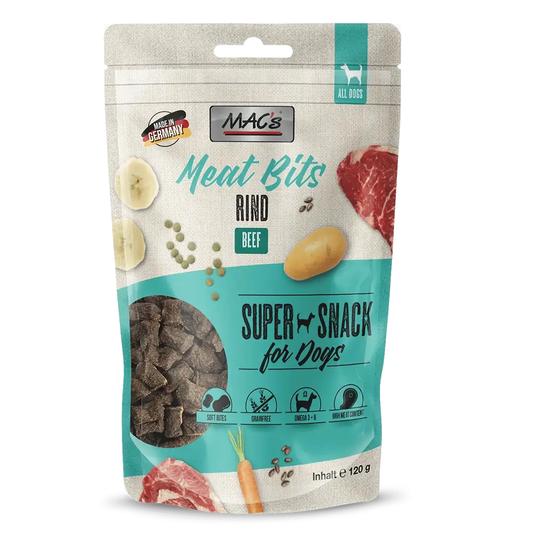 MAC's Dog Meat Bits Rind 120g
