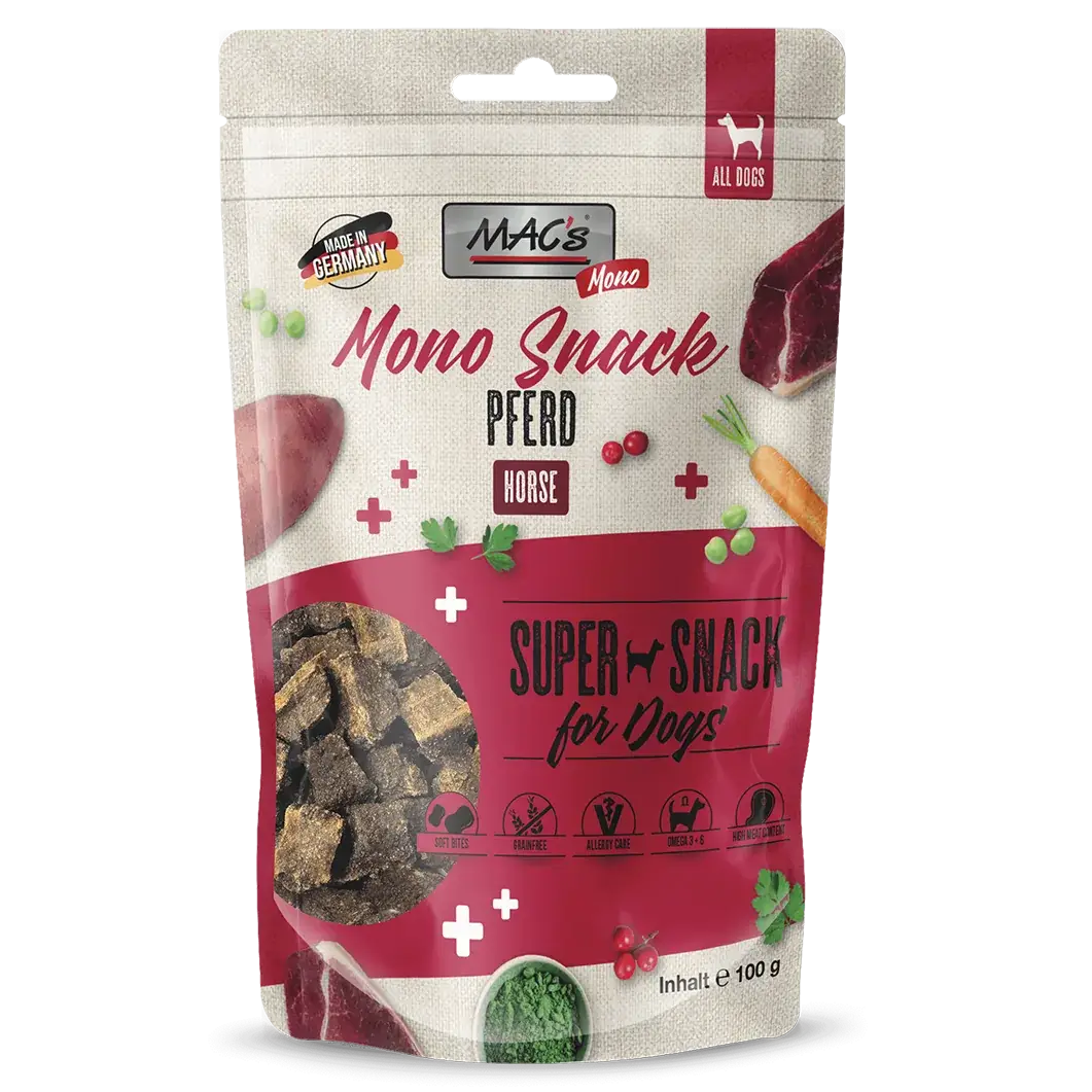 MAC's Dog Mono Snack Pferd 100g