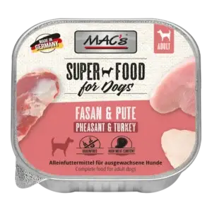 MAC's Dog Schale Fasan & Pute 150g