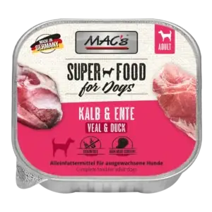 MAC's Dog Schale Kalb & Ente 150g