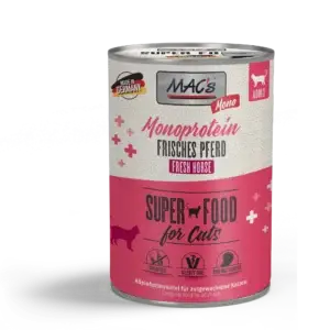 Mac's Cat Mono frisches Pferd - 400g