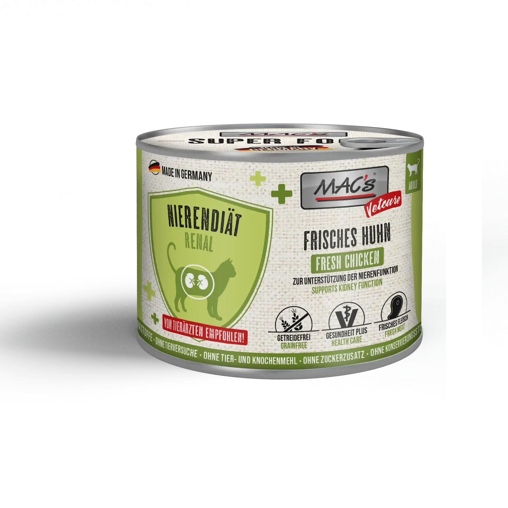 MAC's Cat Vetcare Nierendiät Huhn 200g