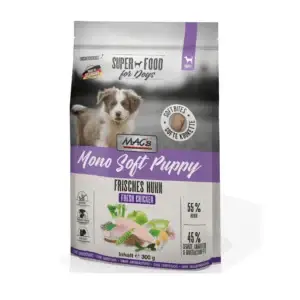 Mac´s Dog Mono Soft Puppy - Frisches Huhn - 300g