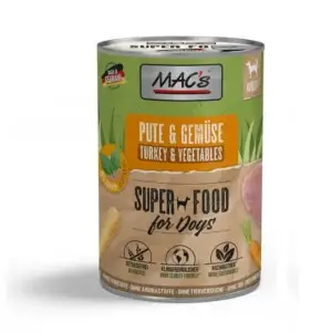 Mac´s Dog Pute & Gemüse - Dose - 400g