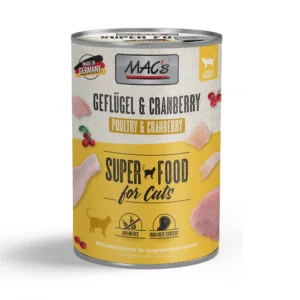 Mac´s Cat - Geflügel & Cranberry - 400g