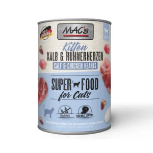 Mac´s - Kitten – Kalb & Hühnerherzen - 400g